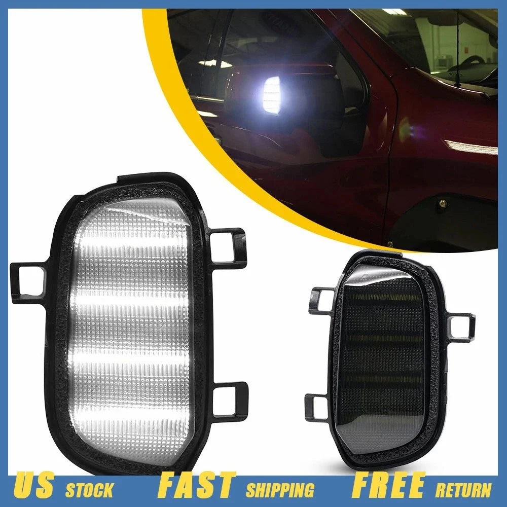 LED Mirror Task Lights (2X) for 2019-2022 Chevrolet Silverado 1500