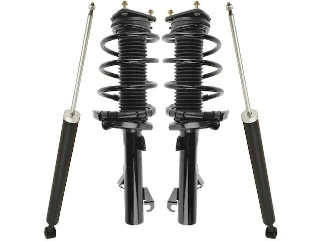 Front and Rear Shock Strut and Coil Spring Kit for Mazda 3 (2010–2013) KB726PP
