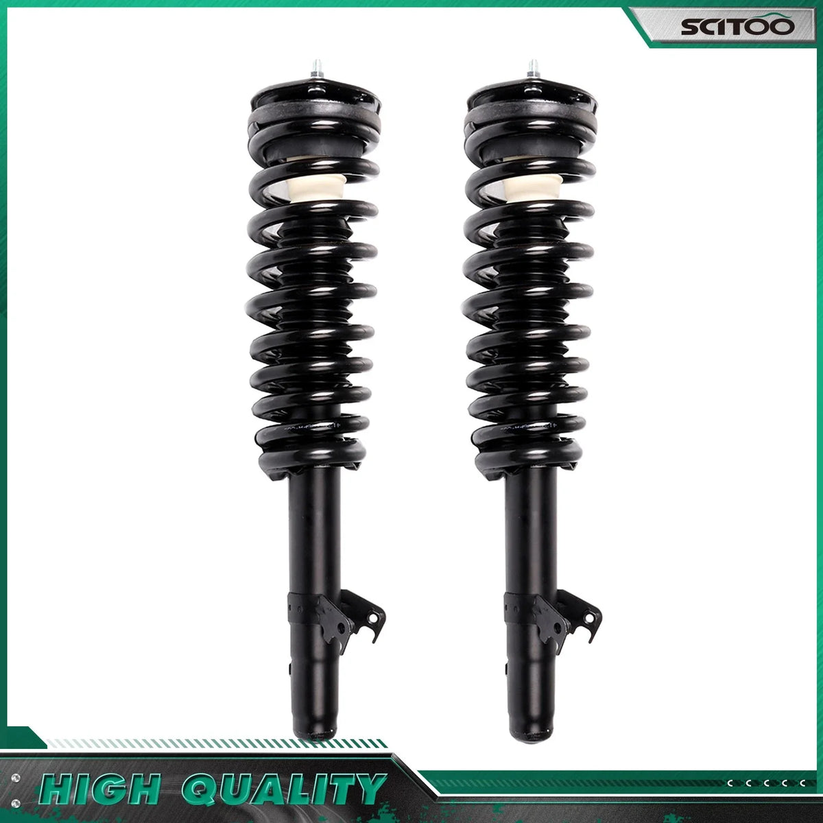 Front Shock and Strut Assembly w/ Coil Spring for 2003-2008 Mazda 6