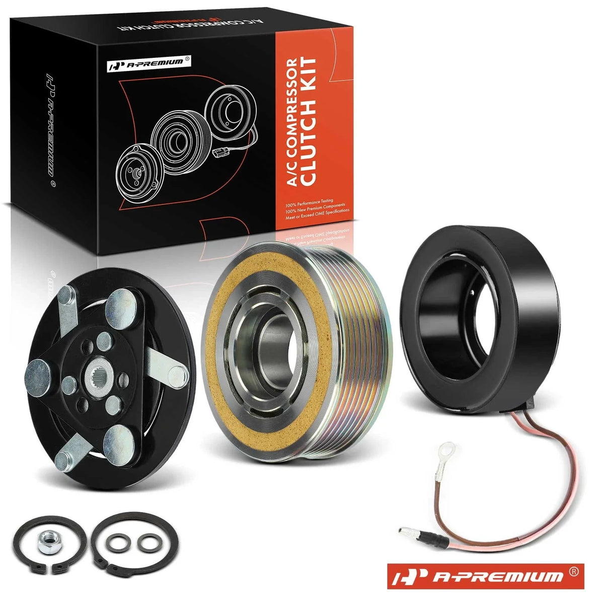 A/C Compressor Clutch Kit for Honda CR-V (2012–2014) Civic (2012–2015)