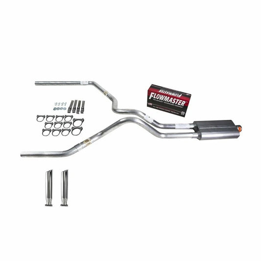 Dual Exhaust Pipe for Tundra (2000–2007) - Flowmaster 50 RC Tip