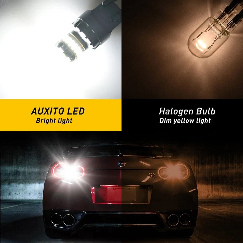 AUXITO 2X 7443 LED Bulbs for Turn Signal and Backup Reverse Light