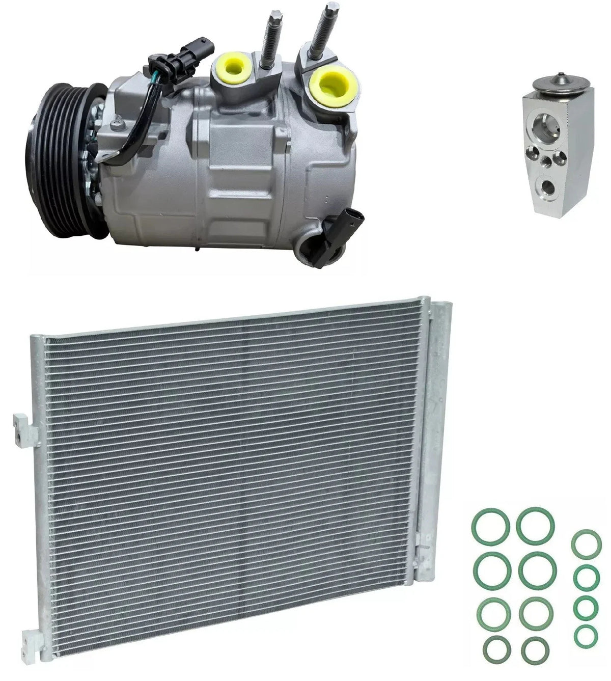 AC Compressor Kit With Condenser for Cadillac CT6 3.0L (2017–2017)