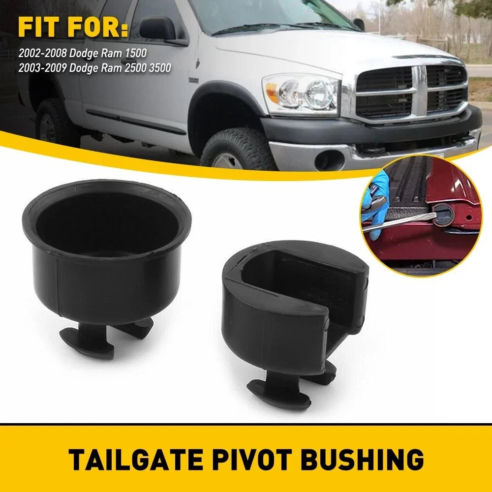 Pivot Bushing Set for Tailgate on Dodge Ram 1500/2500/3500 (2002–2008)