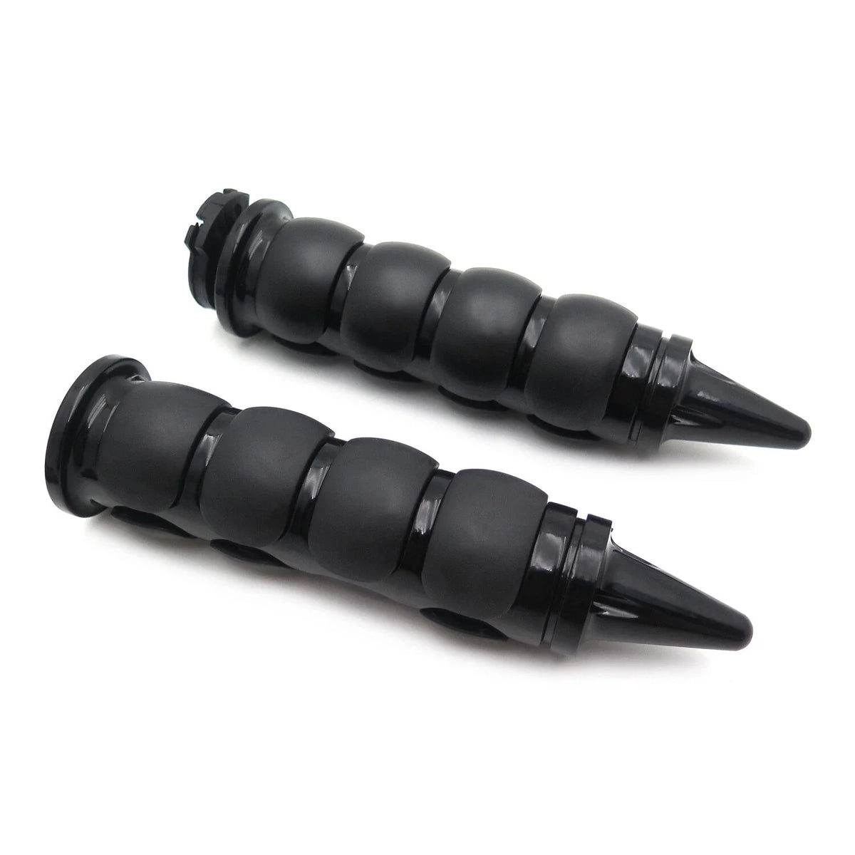 Black Handlebar Grips 1" 25mm for Harley Davidson XL 2000-2023 - Pair