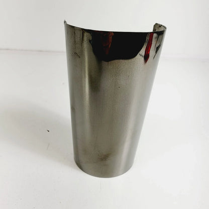 Left Smoked Chrome Upper Fork Slider Cover for Touring 2014-2023