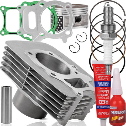 Top End Rebuild Kit Cylinder Piston for Honda TRX250EX Sportrax (2001–2008)