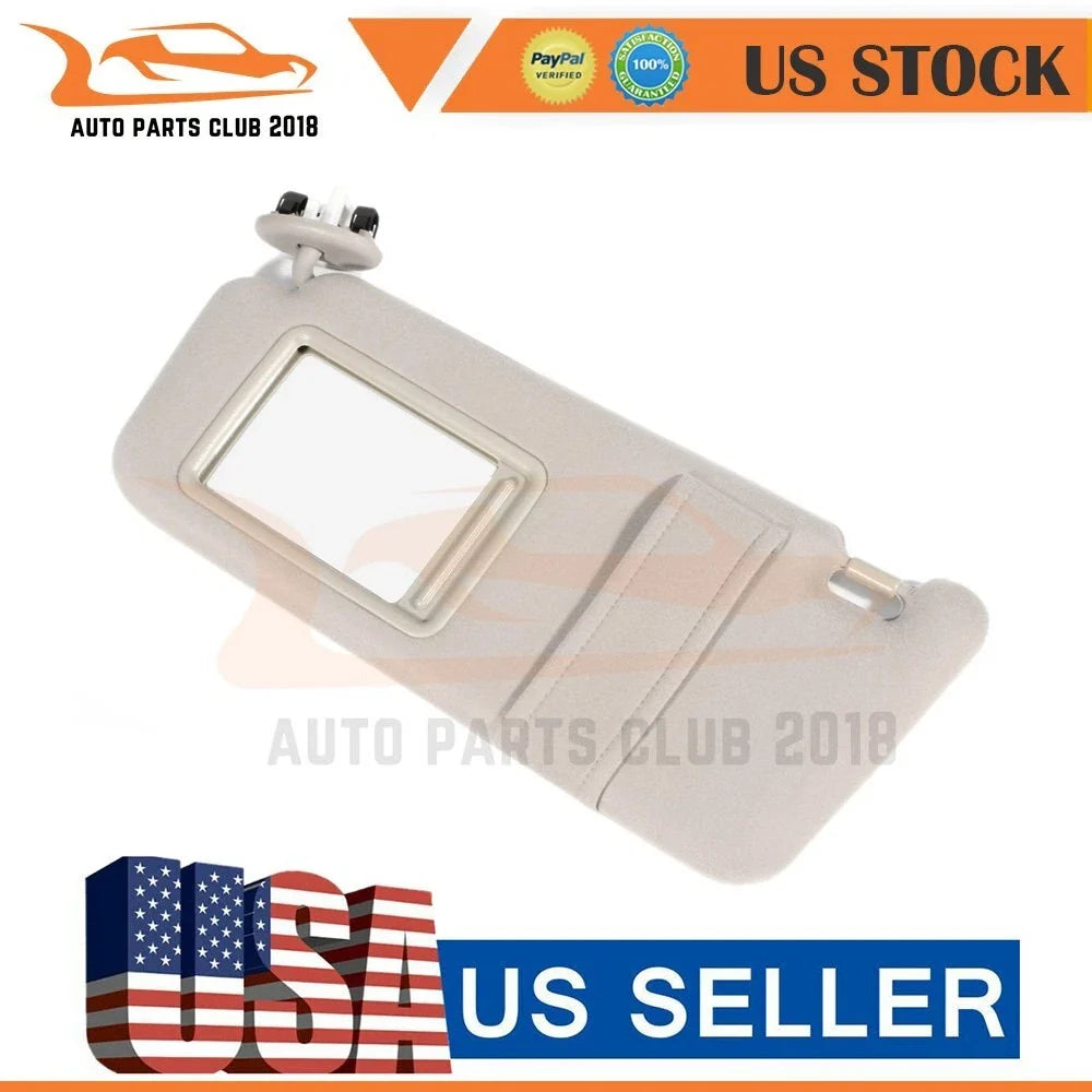 Sun Visor for Toyota Camry (2006–2008) - Front Left Driver Side, Beige