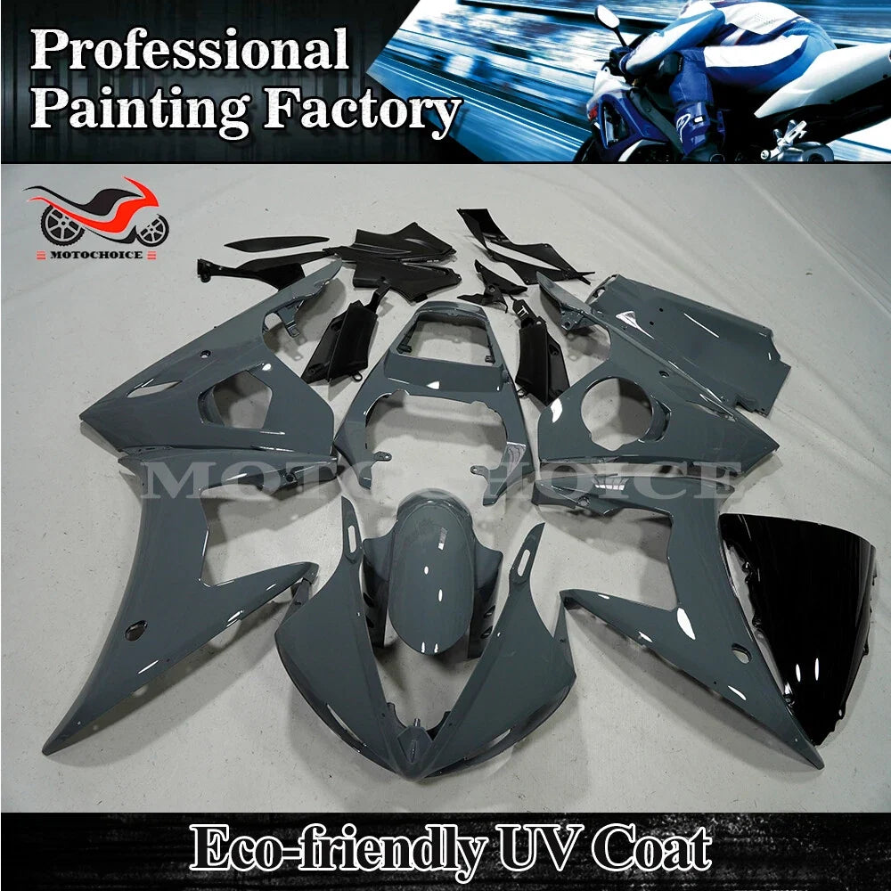 Fairing Kit for Yamaha YZF R6 (2005) - Glossy Nardo Gray ABS Bodywork