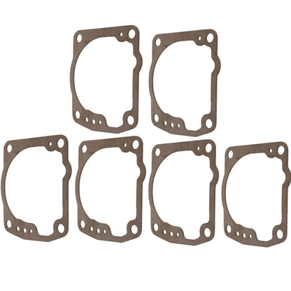 Set of 6 Carburetor Gaskets for Evinrude Johnson 60-Degree V4 V6 (90-175hp)