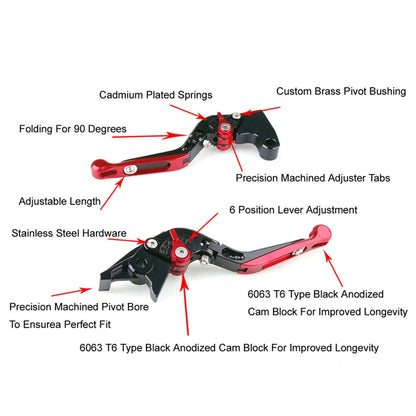 Adjustable Clutch Brake Lever for Yamaha MT125 (2014-2019)