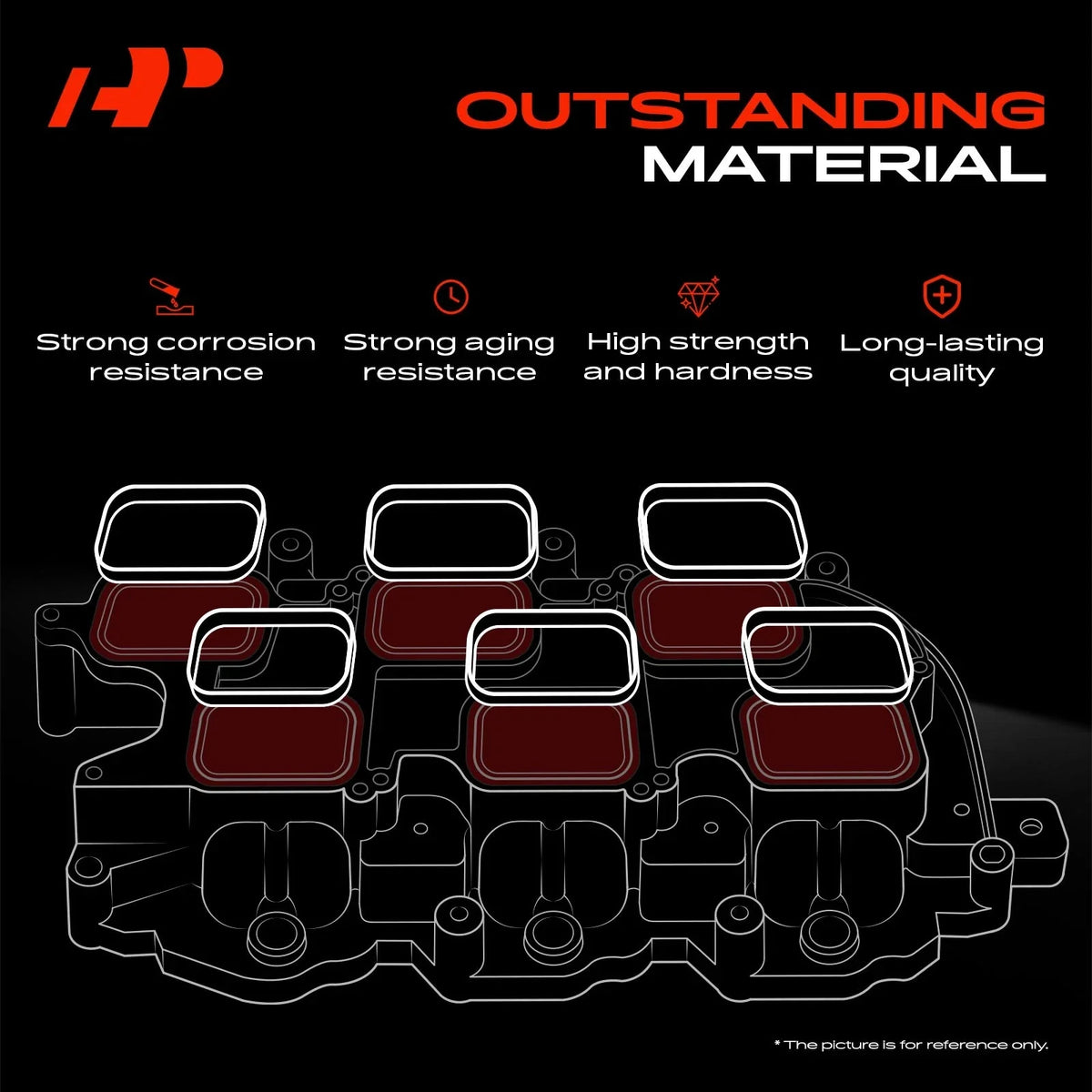 Intake Manifold Gasket Set for Windstar (1999-2003) Ford