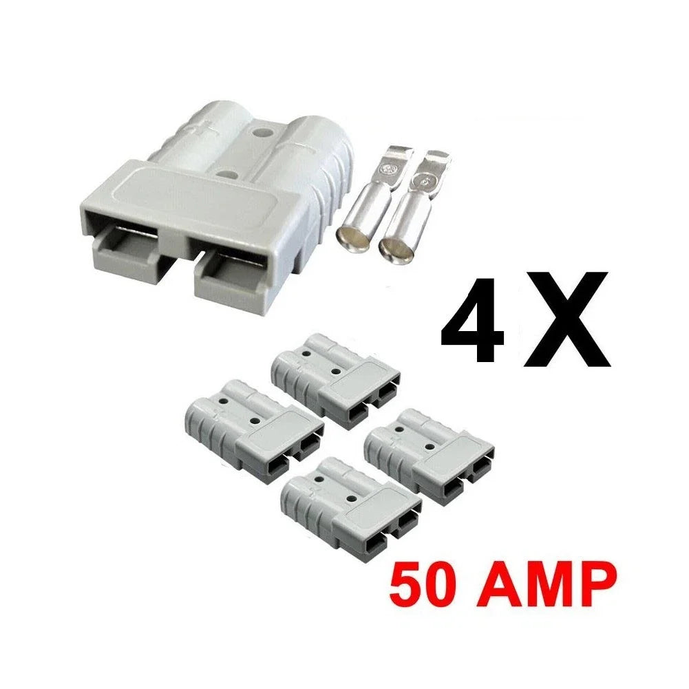 50 Amp Connector for High Voltage Applications