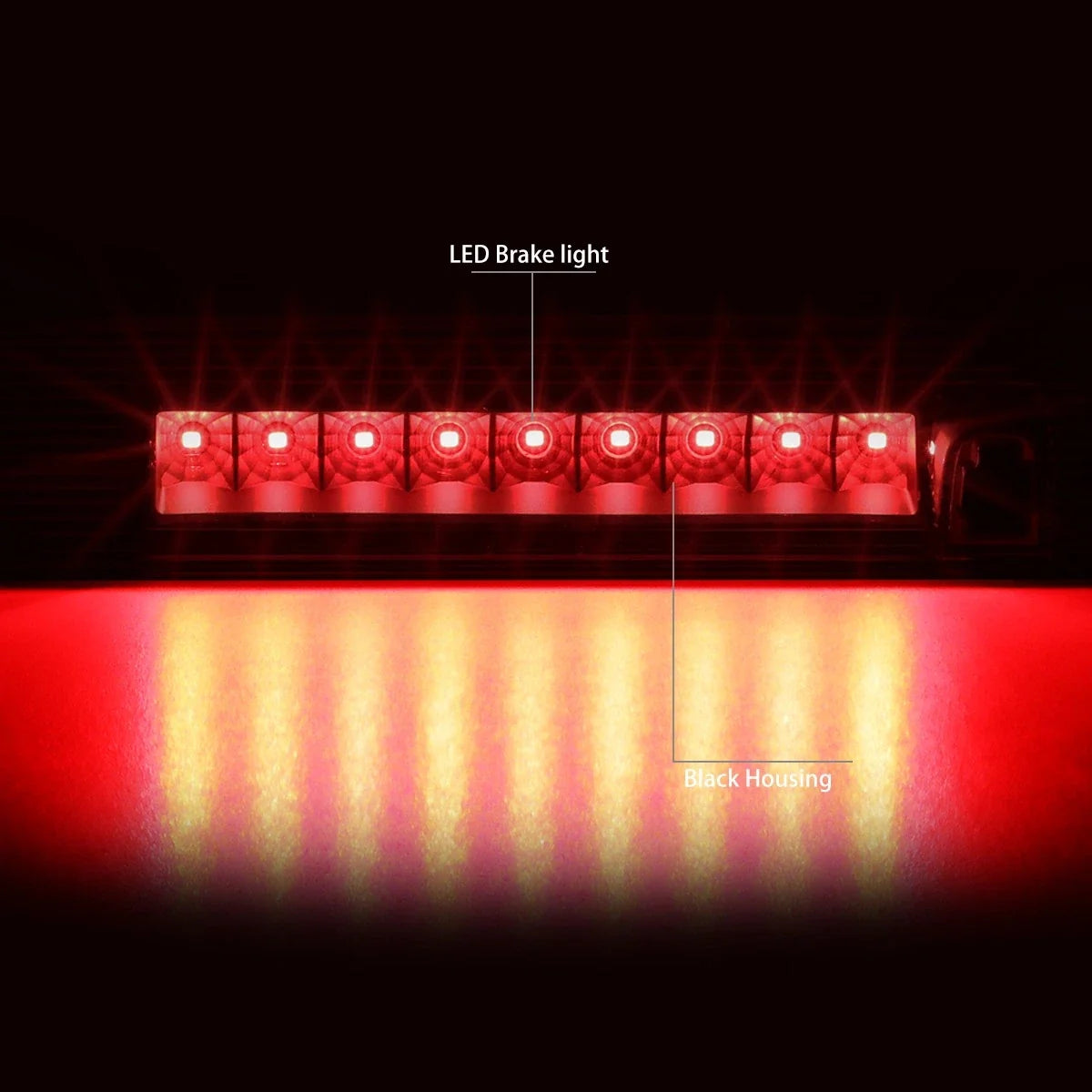 LED 3rd Third Tail Brake Light Stop Lamp Bar for Dodge Nitro (2007–2012)