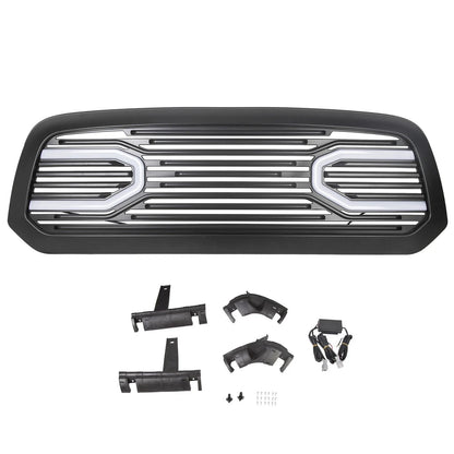 Front Grille Shell with Light for Dodge Ram 1500 (2013 to 2018)