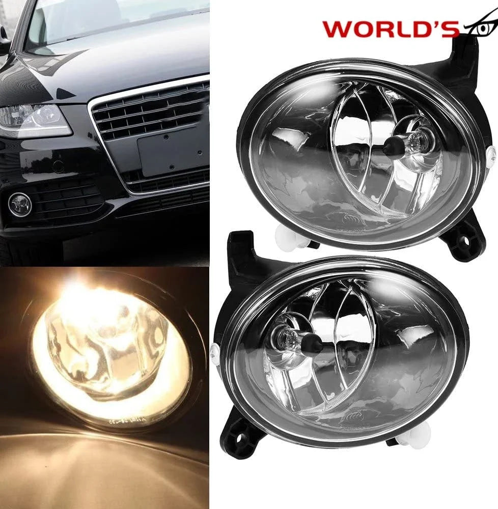 Fog Light for Audi A4 S4 B8 Sedan (2009–2012) Clear Lens