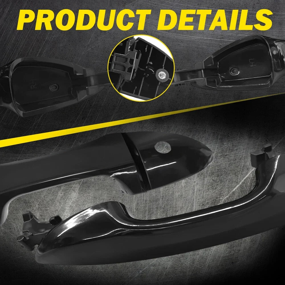 Set of 4 Exterior Door Handles for 2014-2019 Toyota Corolla