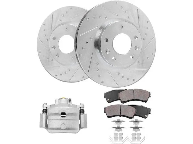 Front Brake Pad Rotor Caliper Set for Mazda 6 (2006–2013) GY983MS