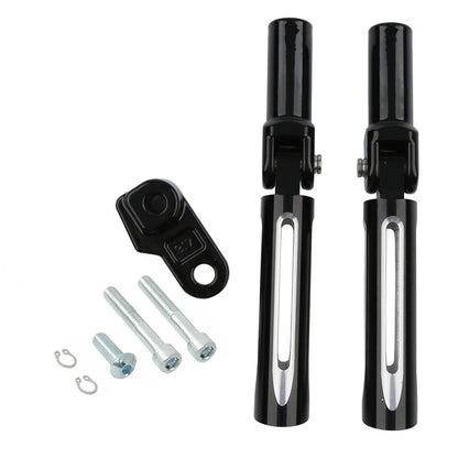 Passenger Footpegs for Harley Softail FLS (2012–2017) & Cross Bones (2008–2011)