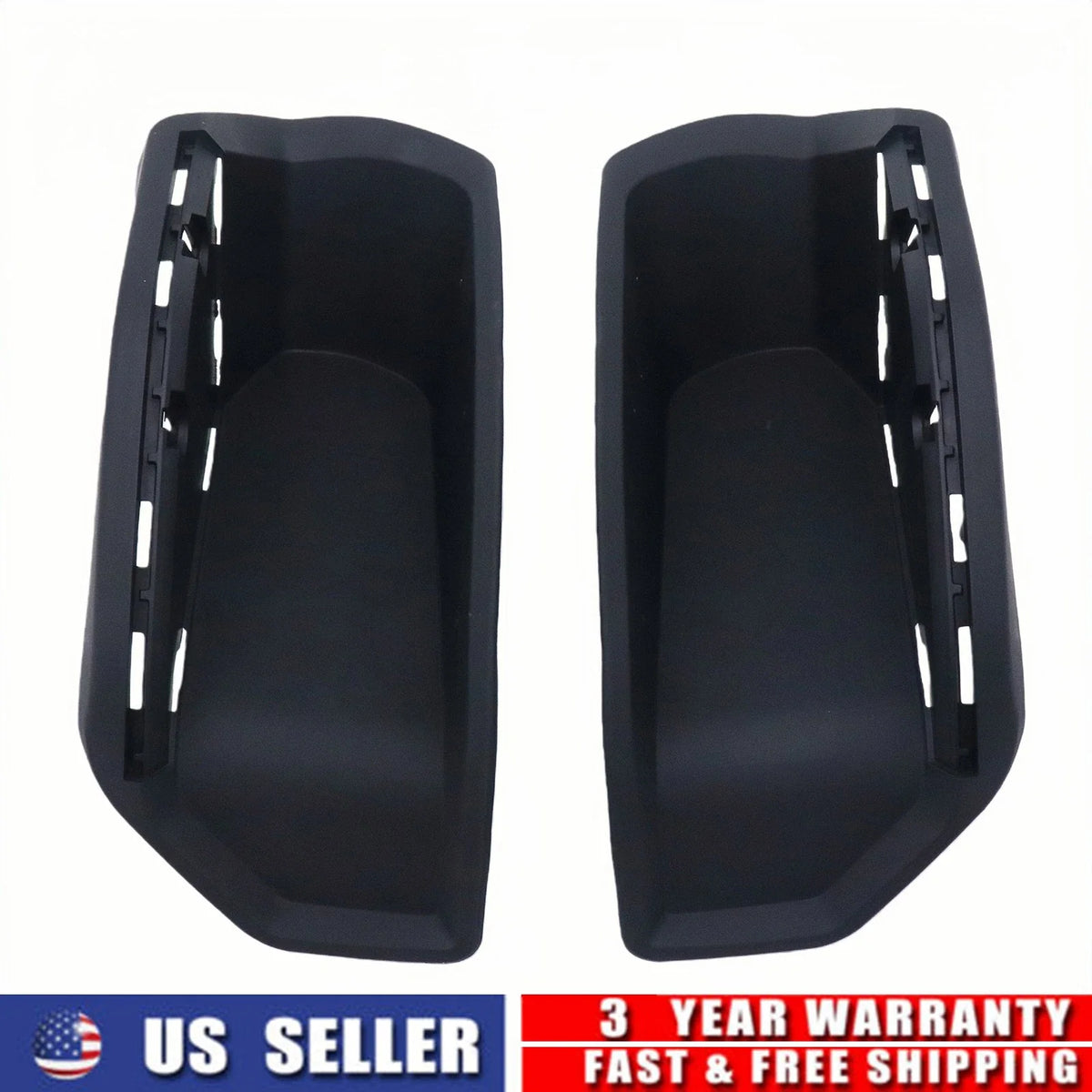 2Pcs Bumper End Step Insert for Chevrolet Silverado 2500 3500 HD (2020–2025)