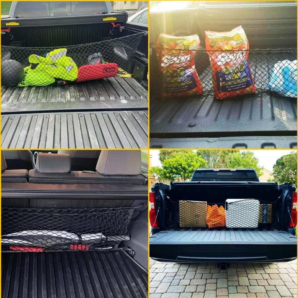 Trunk Cargo Net Storage Organizer for SUV (Universal Fit)
