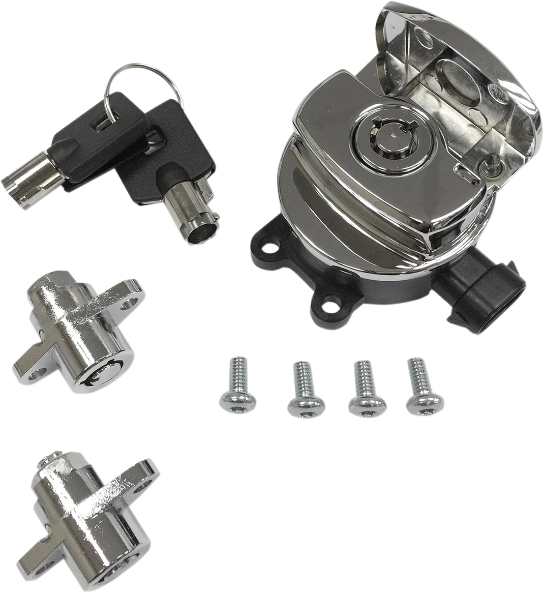 Side Hinge Ignition Switch with Saddlebag Lock for Harley Davidson