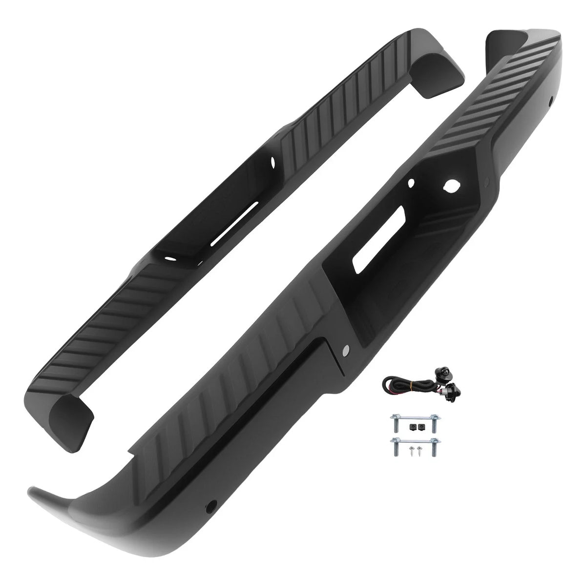 Black Rear Bumper for Ford F-150 (2006–2008)