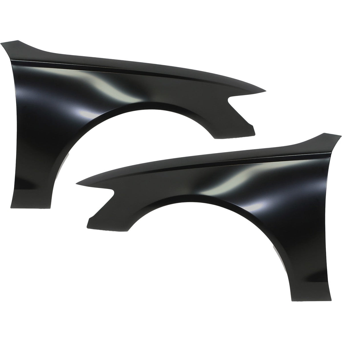 Set of 2 CAPA Fenders for Audi A6 (2012–2018) Front Driver & Passenger Side
