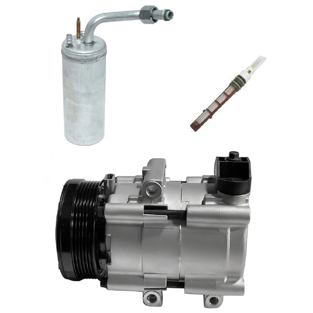 A C Compressor Kit for Ford F-550 Super Duty 6.8L (2006–2006)