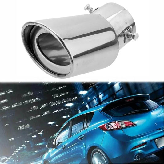 Chrome Stainless Steel Exhaust Muffler Tip for Universal Fit (EV)