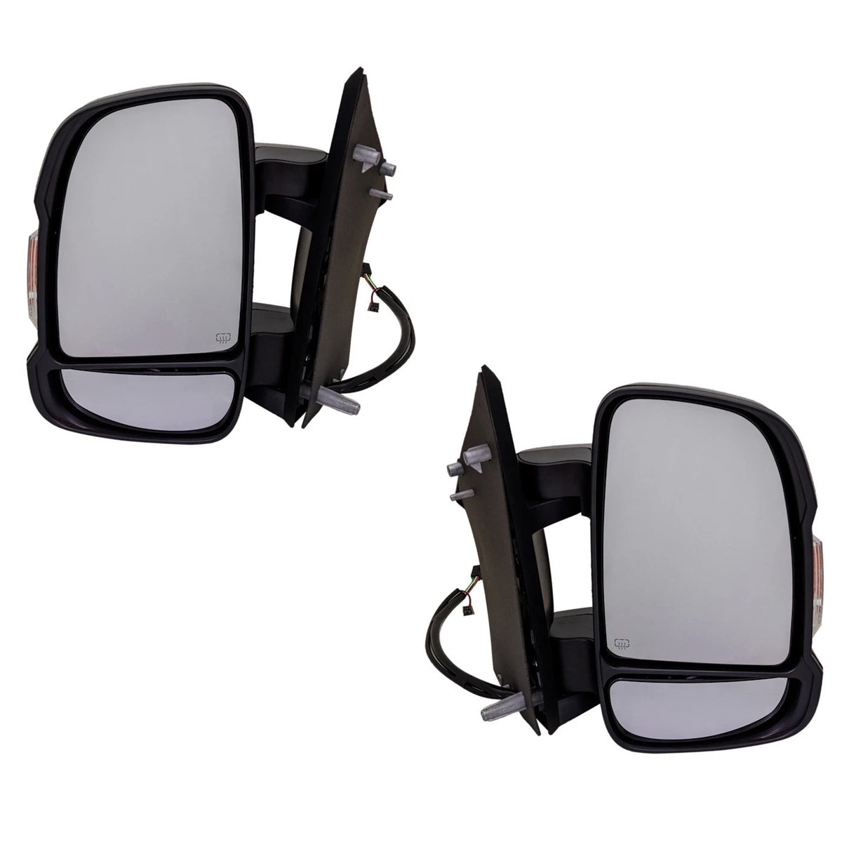 Mirror Set for Ram ProMaster 1500 (2014–2023) Left Right Heated Power Fold