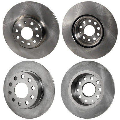 2013-2017 Volkswagen Beetle Front & Rear Disc Brake Rotors