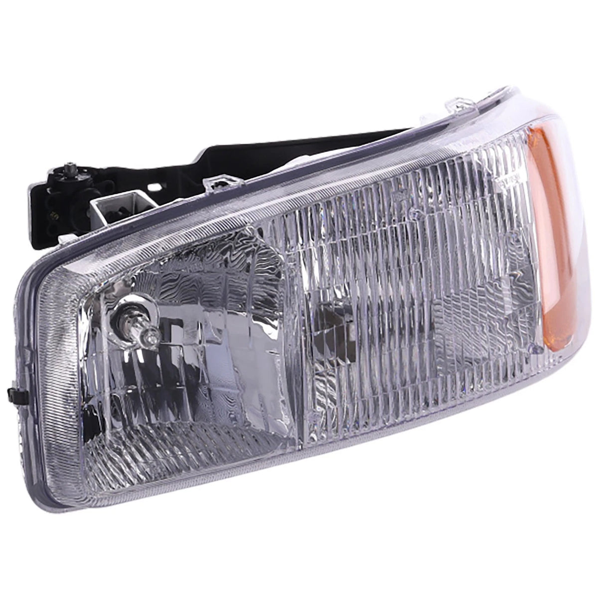 Driver Side Headlight for GMC Sierra 1500 (1999–2006) Halogen with Bulb