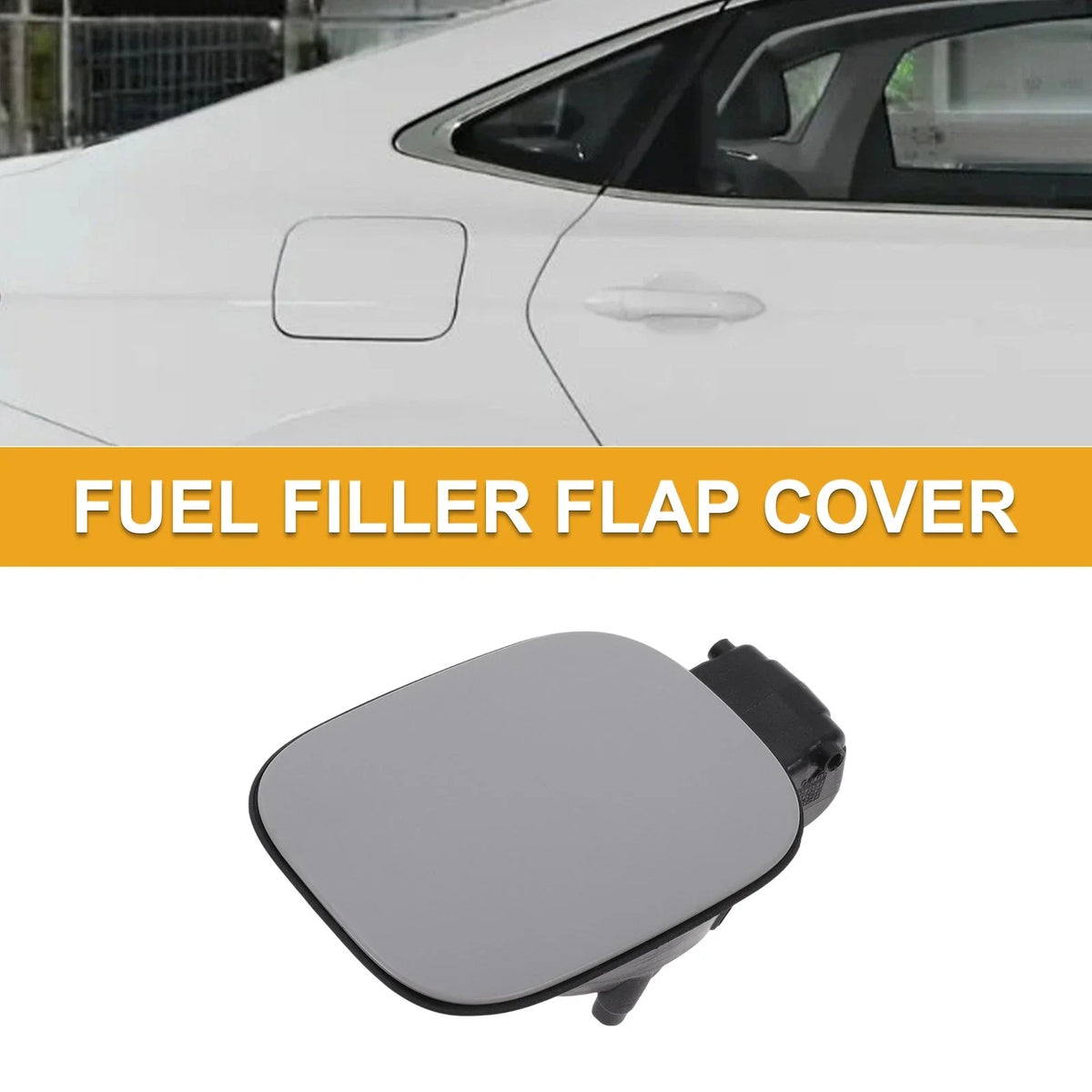 Fuel Tank Door Cap for Volkswagen Bora (1999–2005) No.1J0809857E Primer