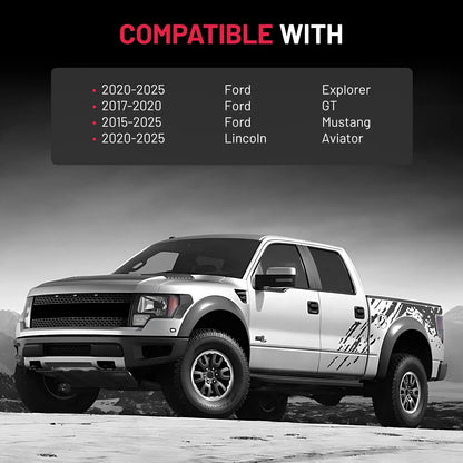 Hubcentric 1 Inch Wheel Spacers 2X 5x4.5 14x1.5 for Mustang 2015-2025