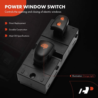 Power Window Switch for Nissan Altima Front Right 2013-2018