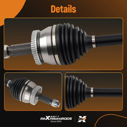 CV Axle Assembly for Kia Sorento (2011–2013) Hyundai Santa Fe (2010–2012) Front Passenger