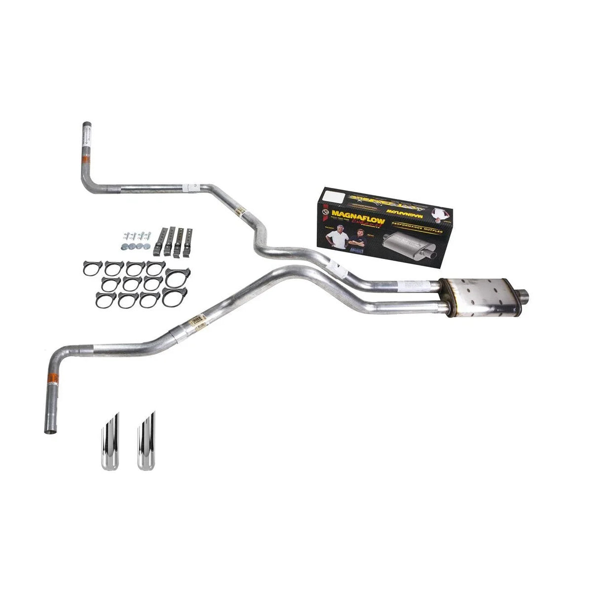 Dual Exhaust MA Pipe for F150 (2007–2013) - 2.5" Side Exit, Magnaflow