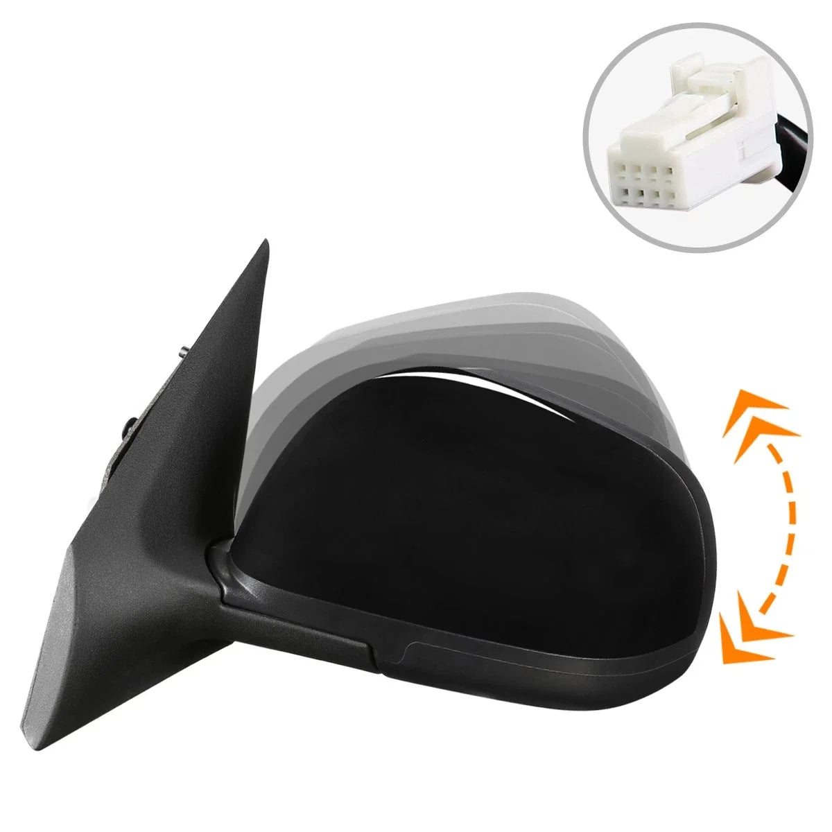 Rear View Mirror, Powered Adjustment for Nissan Versa (2012-2014)