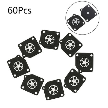60Pcs Metering Diaphragm for ZAMA C1U Carburetor Chainsaw Parts