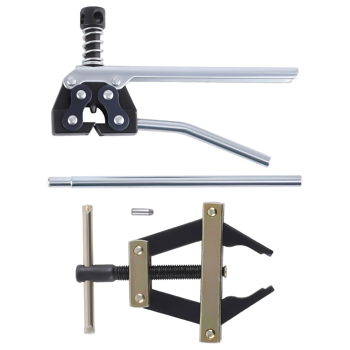 Roller Chain Puller Holder Detacher Cutter Kit for Motorcycles
