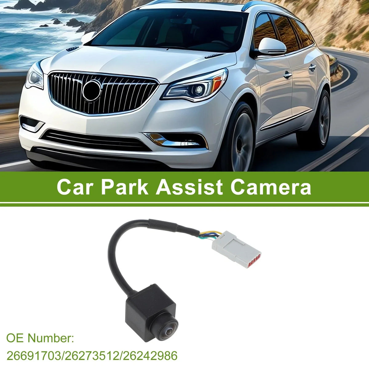 Rear View Backup Camera for Buick GL6 (2018–2019) No. 26691703