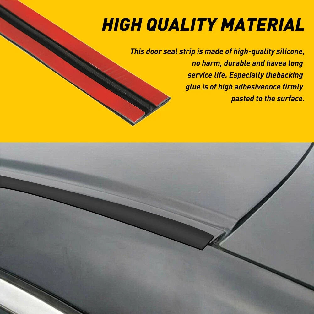 3M 10FT Rubber Windshield Seal Strip for Car