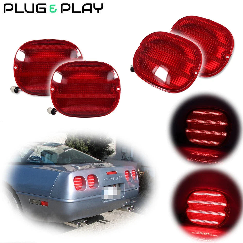 LED Tail Lights for Chevy Corvette C4 ZR1 (1990–1996)