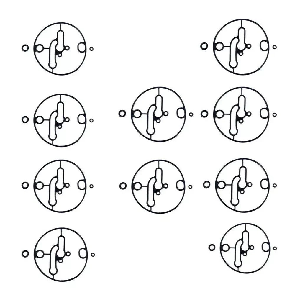 10X Carburetor Float Bowl Gasket Kit for B & Stratton (698781, 796184, 799727)