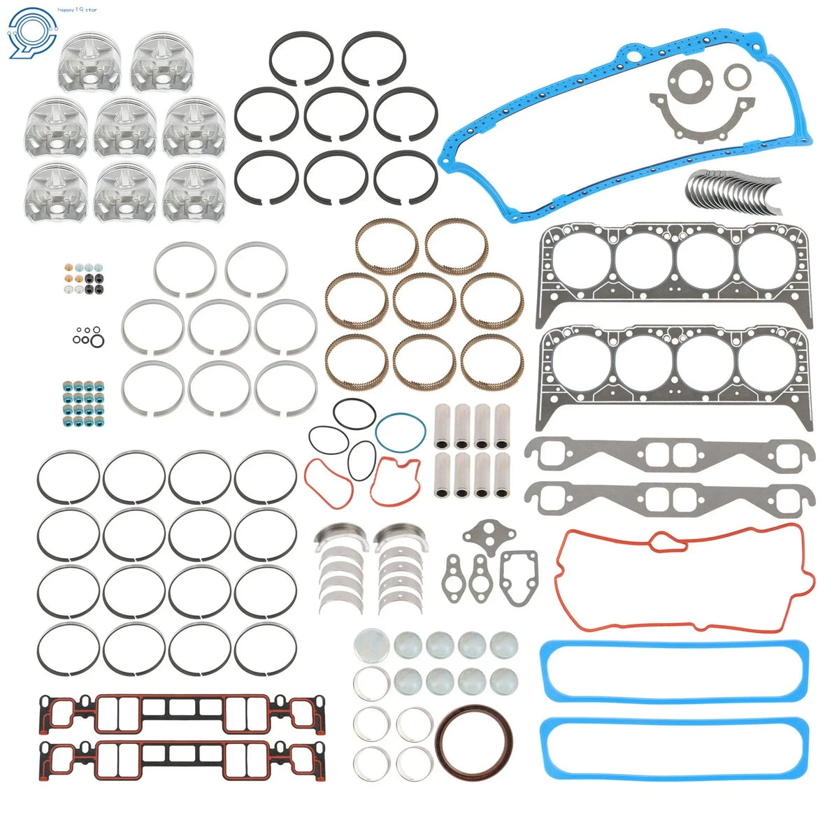 Engine Rebuild Kit with Gasket for Cadillac Chevrolet C1500 (1996–2002)