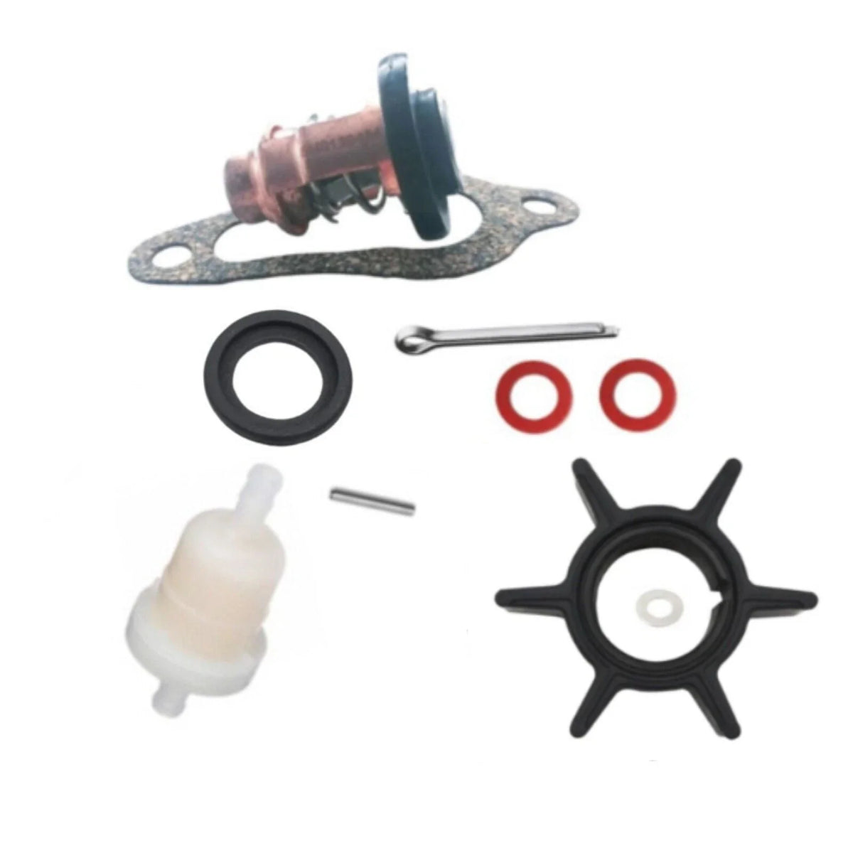 Outboard Maintenance Kit Carb 209cc for 8-9.9 HP Mercury Mariner