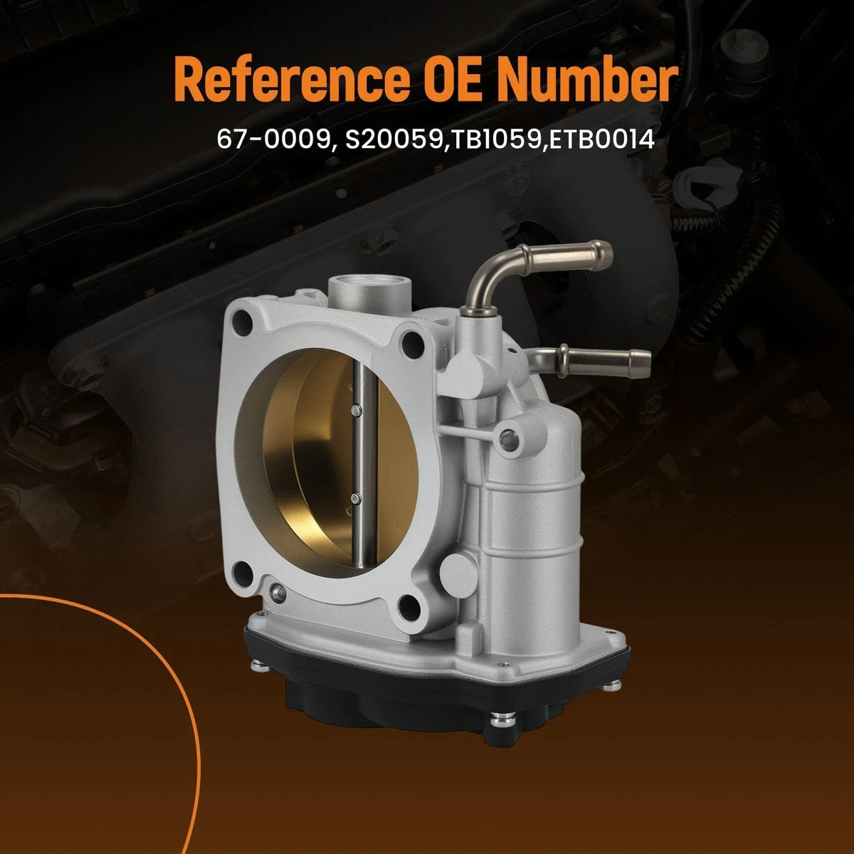 Throttle Body Valve for Nissan Murano Altima (2007–2014) 3.5L