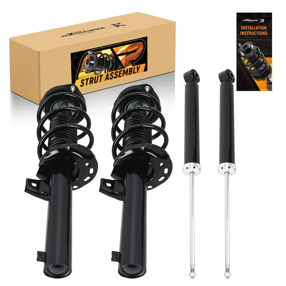 Complete Shocks Struts Coil Spring for VW Passat (2006–2010) 2.0L 3.6L