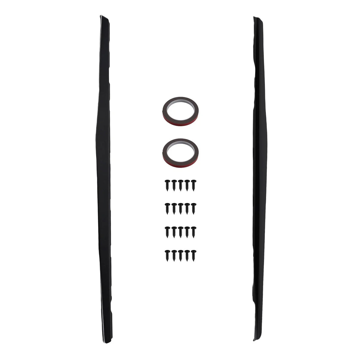Black Side Skirts Extension for Chevy Camaro SS LS LT (2010–2015)